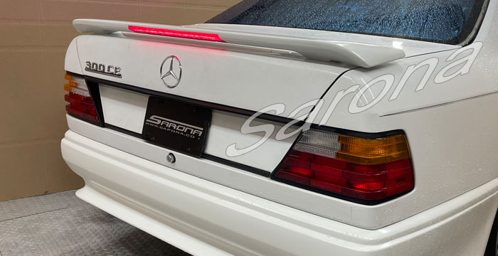 Custom Mercedes E Class  Coupe, Convertible & Sedan Trunk Wing (1984 - 1995) - $225.00 (Part #MB-135-TW)